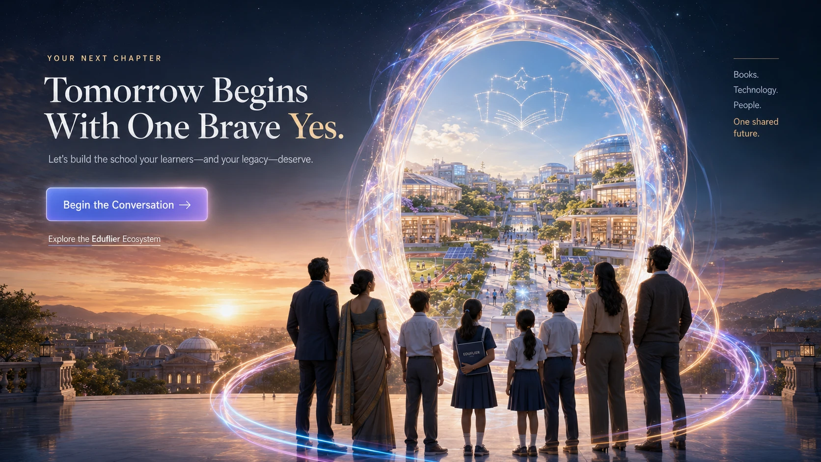 Every subject comes alive through a language that belongs to it. approved full-scene visual