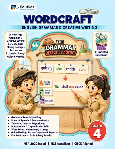 English Grammar Eduflier book cover
