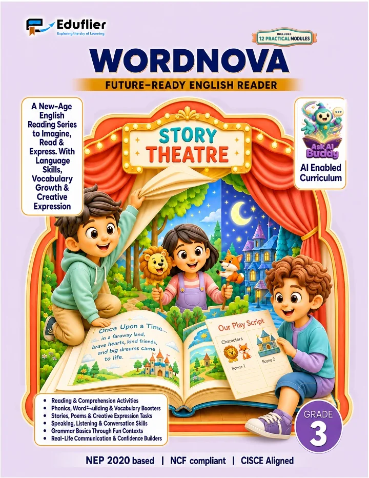 English Reader Grade 3 approved Eduflier book cover