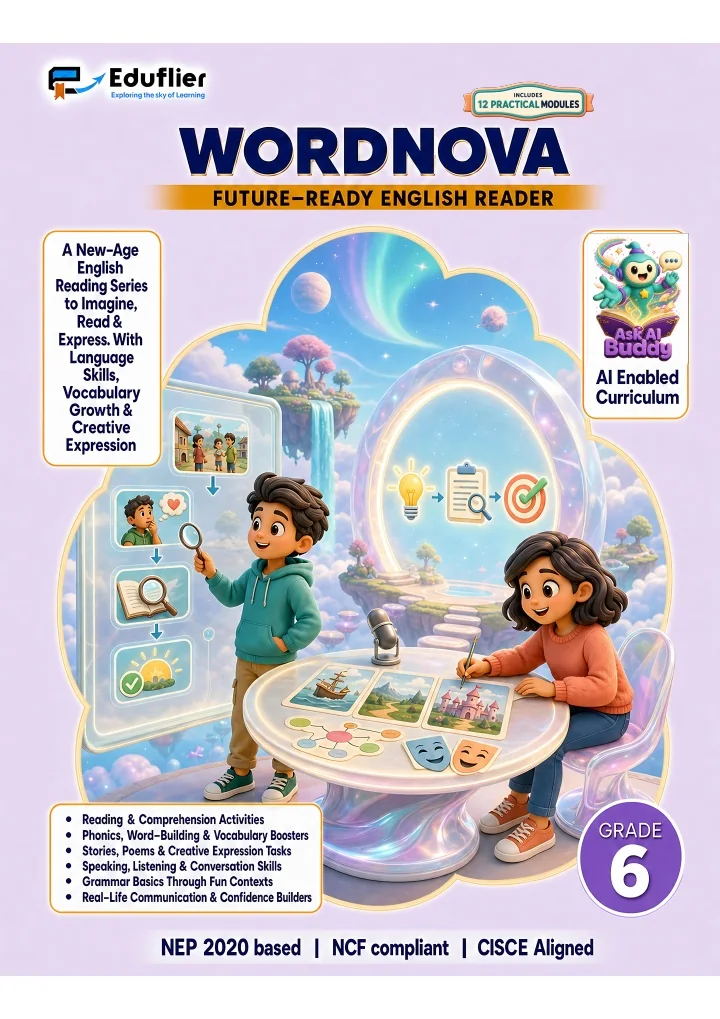 English Reader Grade 6 approved Eduflier book cover