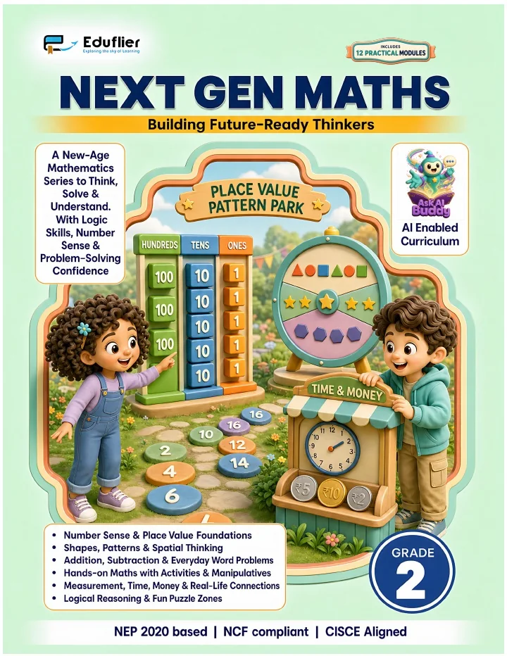 Mathematics Grade 2 approved Eduflier book cover