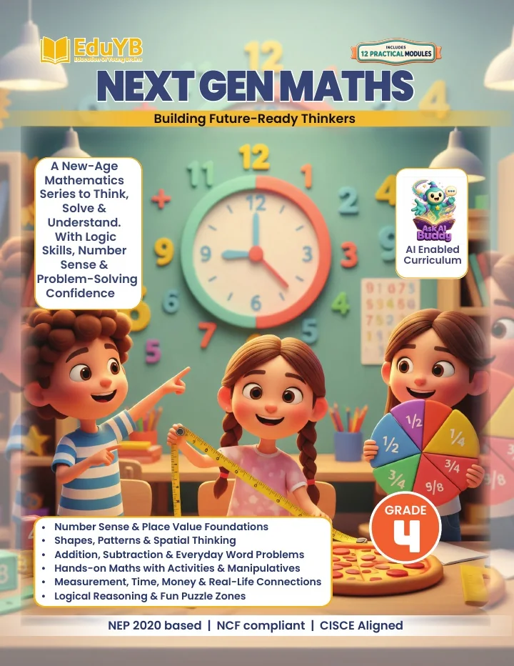 Mathematics Grade 4 approved Eduflier book cover