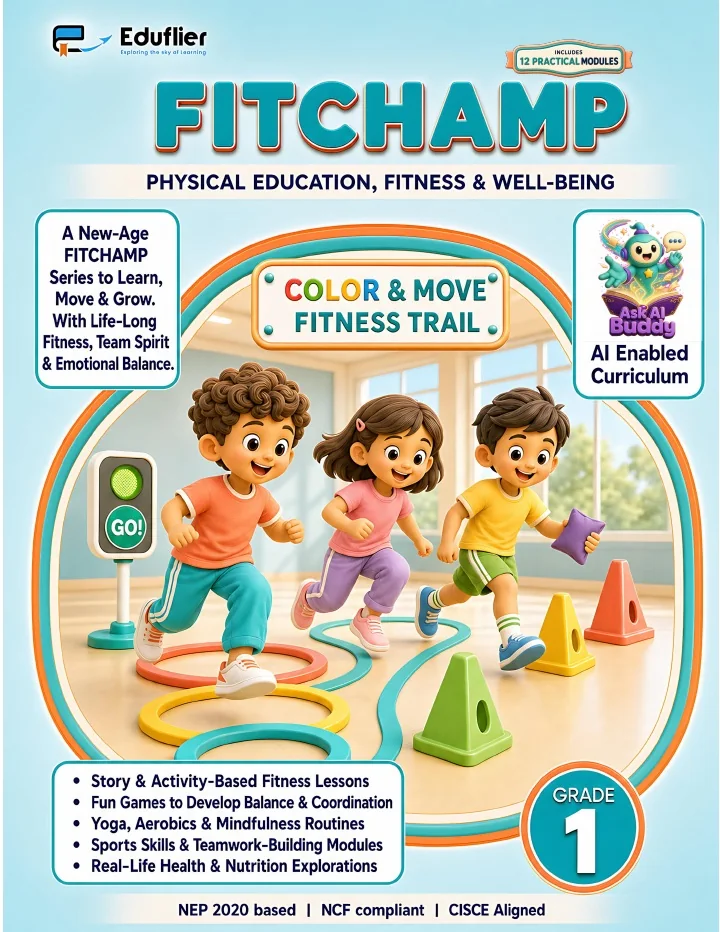Physical Education Grade 1 approved Eduflier book cover